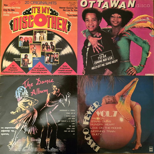 Vinyl record collection 26, Disco Pop 70s-80s, pack