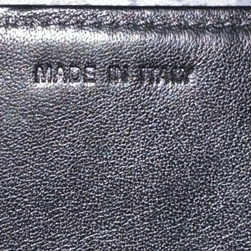 Emporio Armani women's wallet like new, black with silver letters