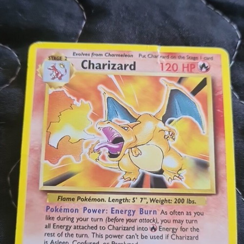 pokemon cards 1995 charizard Authentic 1995 Charizard Pokémon Card -… - € 100,00