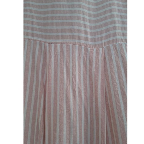 Crep pink striped long sleeve shirt size M like new