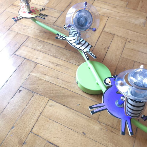 Children's ceiling light with animals like new