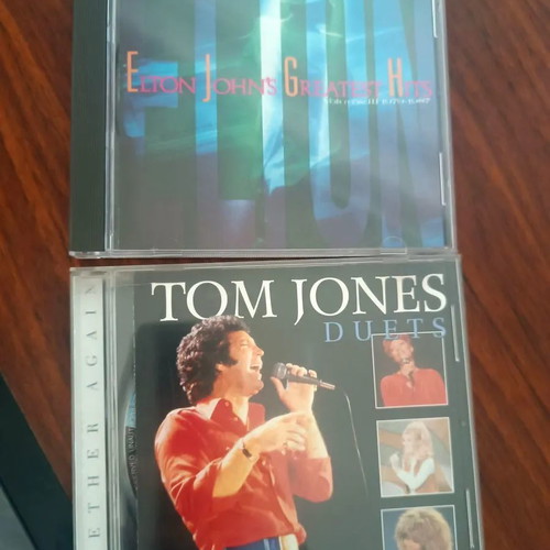 Elton John and Tom Jones 2 CD pack in excellent condition