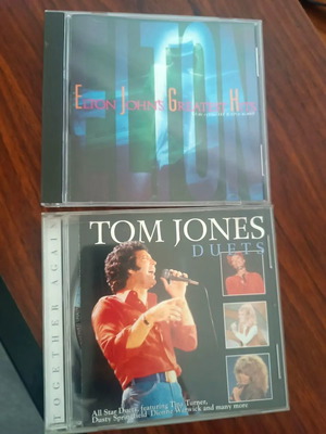 Elton John and Tom Jones 2 CD pack in excellent condition
