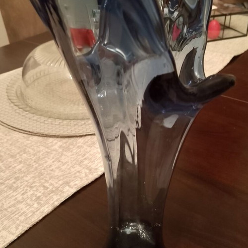 Vintage Art Glass Vase Murano Style like new
