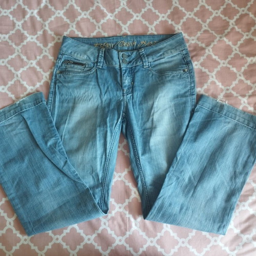 Esprit Vintage Blue Mid Rise Boot Cut Jeans Medium Like New
