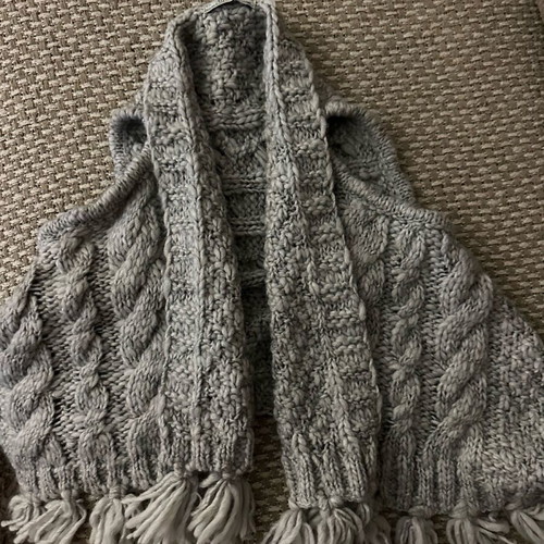 Mayoral knitted sleeveless sweater for children, grey, size 110