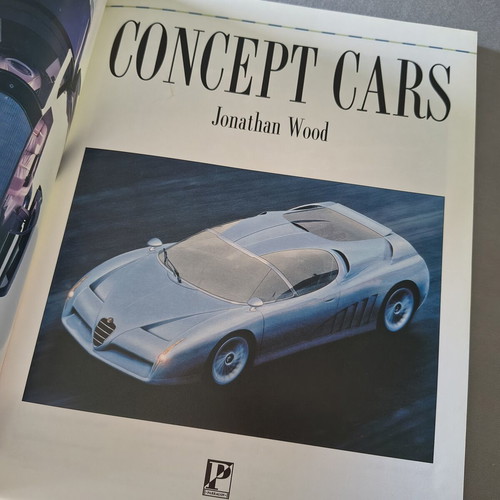 Concept Cars book by Jonathan Wood, English