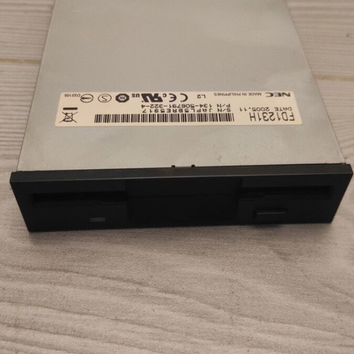 NEC FD1231H 3.5-inch internal floppy disk drive like new