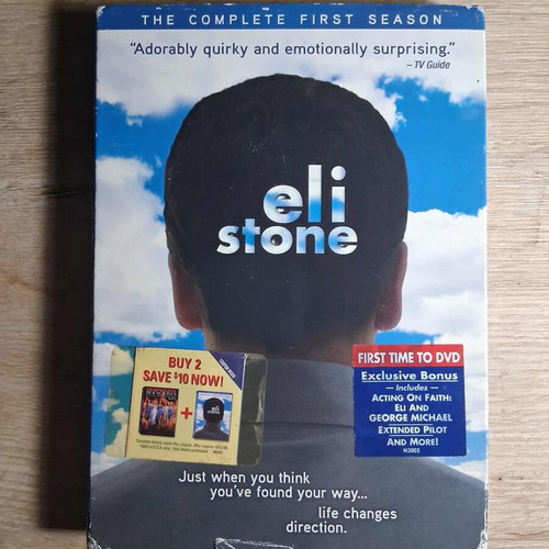 Eli Stone DVD complete first season used, no Greek subtitles