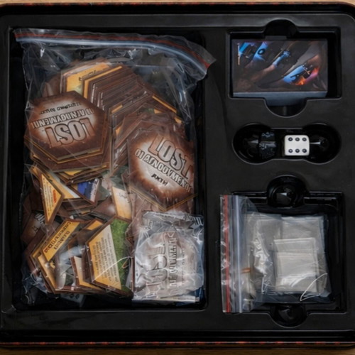 Lost board game The Missing, like new