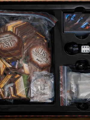 Lost board game The Missing, like new