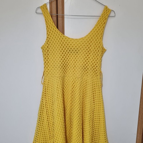 Paranoia dress, yellow, size M