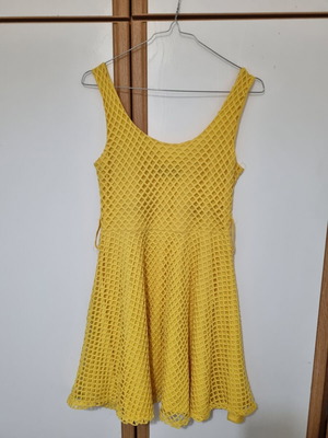 Paranoia dress, yellow, size M