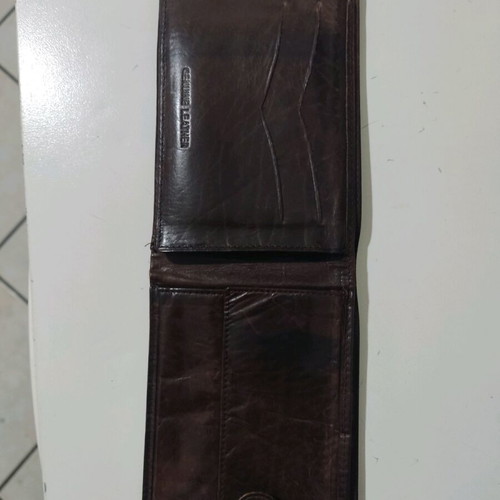 Lavor leather wallet like new, brown
