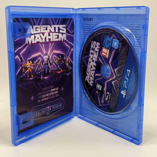 Agents of Mayhem PS4 used action adventure game