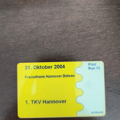 Latvian phone card used, 75 copies