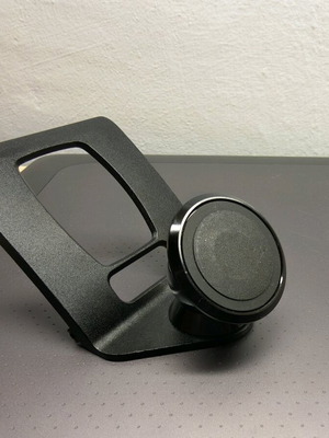 Magnetic phone holder for BMW F20 like new, metal