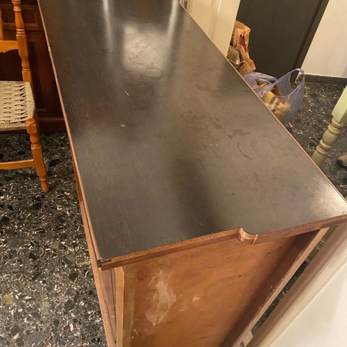 Art Deco cabinet used, bar room divider