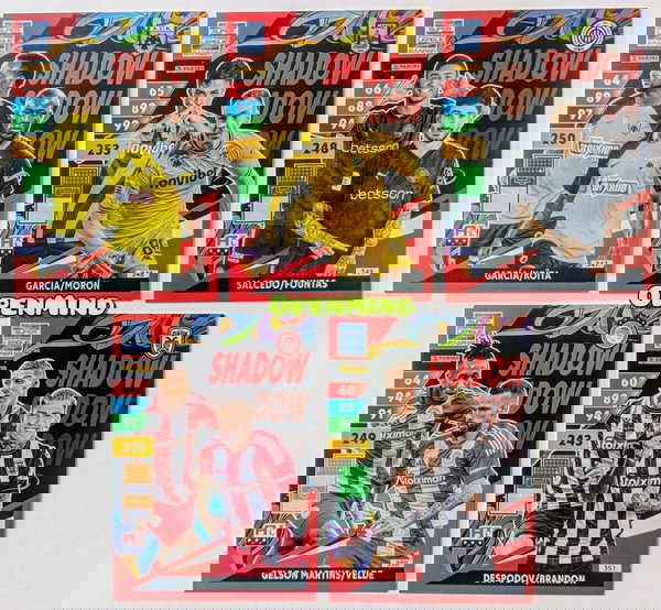 SHADOW ΜΕΜΟΝΩΜΕΝΕΣ + FULL SET SUPER LEAGUE 2024-25 ADRENALYN XL