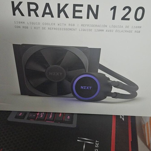 Kraken 120 liquid cooler used