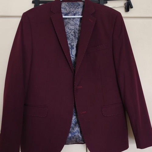 Burgundy men's jacket Abrand Jeans like new, size L