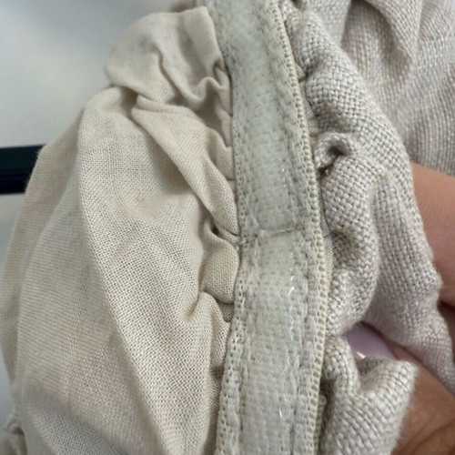 &Other Stories Linen Crop Top Beige M-L EU40 New