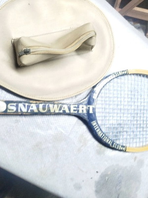Ρακέτα τέννις Snauwaert International Club μεταχειρισμένη, vintage ξύλινη
