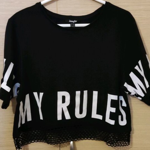 Women's T-shirt black size M like new