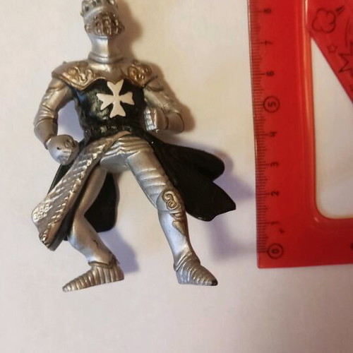 Knight figure used 8 cm Knight of Malta