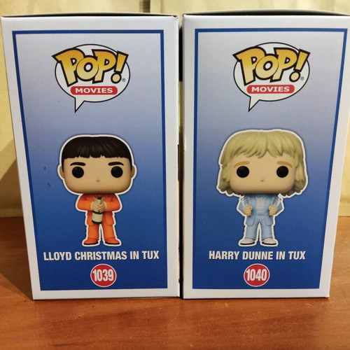 Funko Pop Dumb And Dumber Chase Edition Set like new