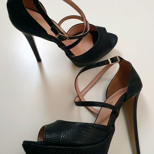 Alexandra Paggioti Platform Heels like new, black, size 37