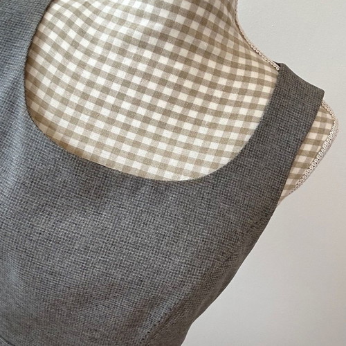 Primark London office dress size medium new, gray