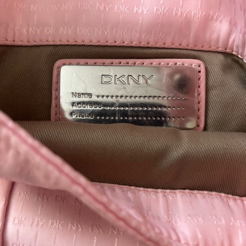 Dkny crossbody bag pink like new with wide strap