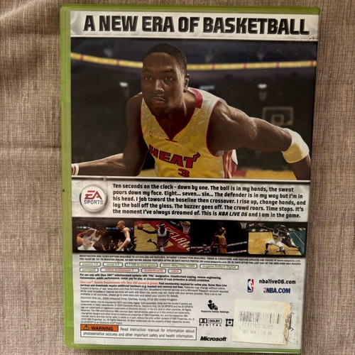 NBA Live 06 Xbox 360 PAL used complete