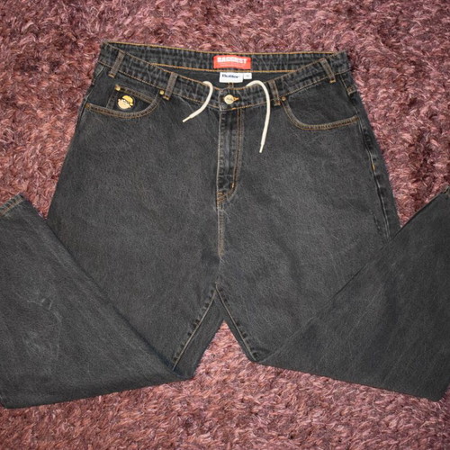 Butter Baggies Jeans Men Size 36 Vintage used, black