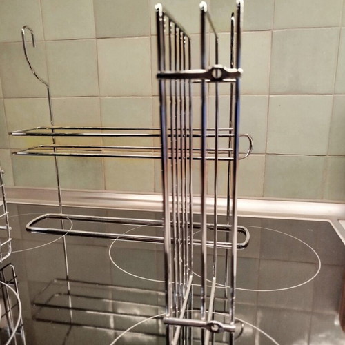 Metal rectangular, corner, and roll holder base new