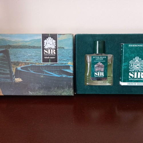 Vintage Irish Moos 4711 gift set after shave and soap like new