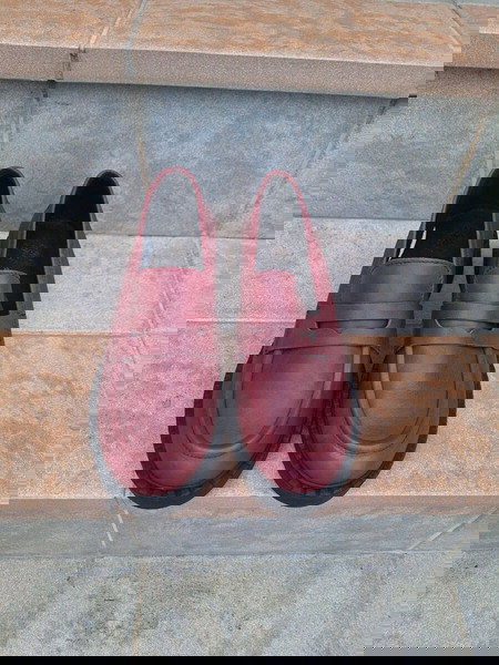 Μπορντό μοκασίνια loafers Tsakiris Mallas