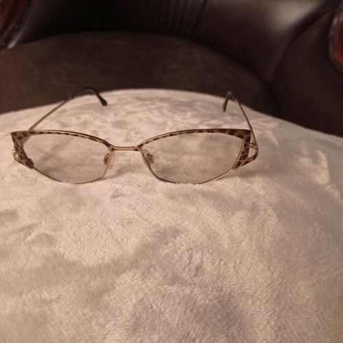 Cazal vintage 70s - 80s eyeglasses used, gold plated