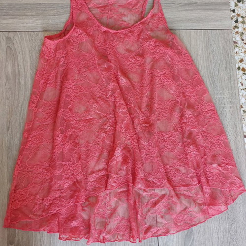 Women's shorts pack size S with coral lace blouse like new