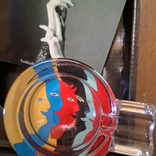 RITZENHOFF Collectible Ashtray New, Designed by Ambrogio Pozzi