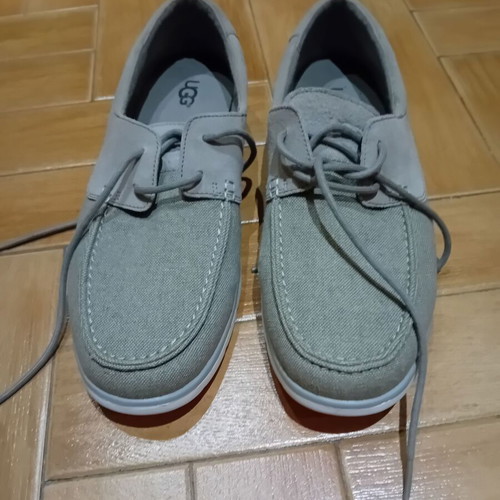 Ugg Australia men's sneakers size 45 new, leather and fabric, grey