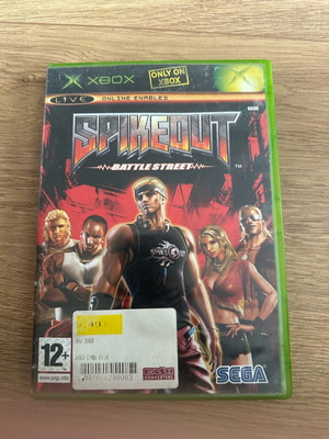 Spikeout Battle Street Xbox оригинална употребявана екшън приключенска бойна игра