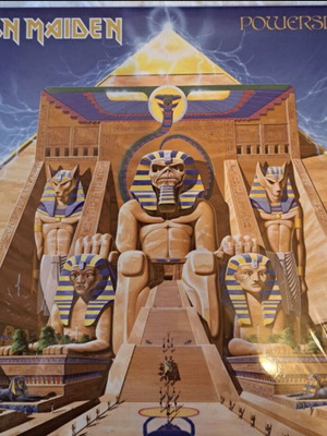 Powerslave Iron Maiden Vinyl LP Album Reissue Remastered 2024 Mint