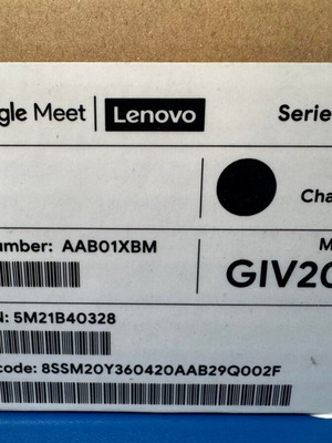 Lenovo Google Meet Series One GIV20L MicPod καινούργιο, επαγγελματικό μικρόφωνο