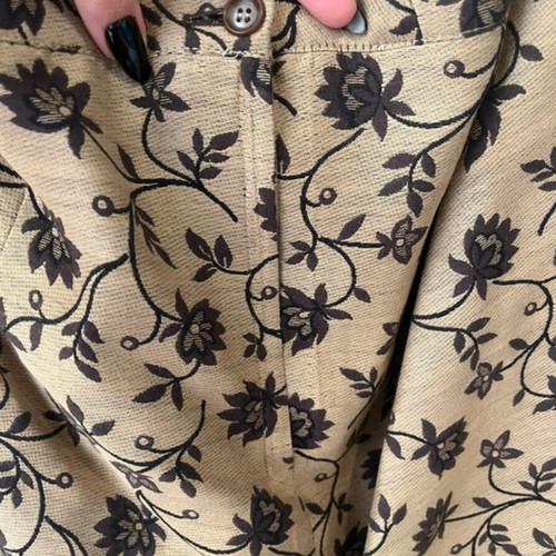 Tailored suit set beige-brown size 50 like new