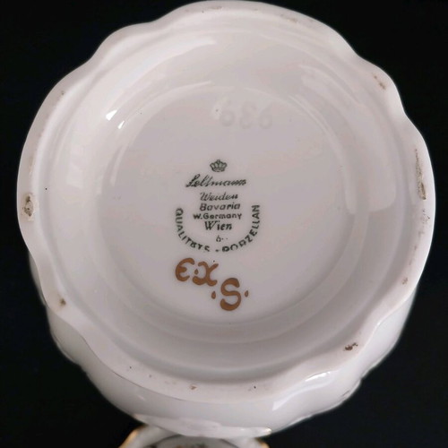 Vintage Seltmann Weiden Bavaria vase with lid