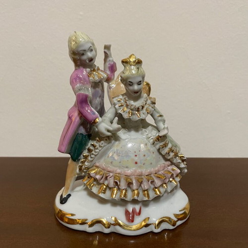 Vintage porcelain figurine handmade, new, made in Japan