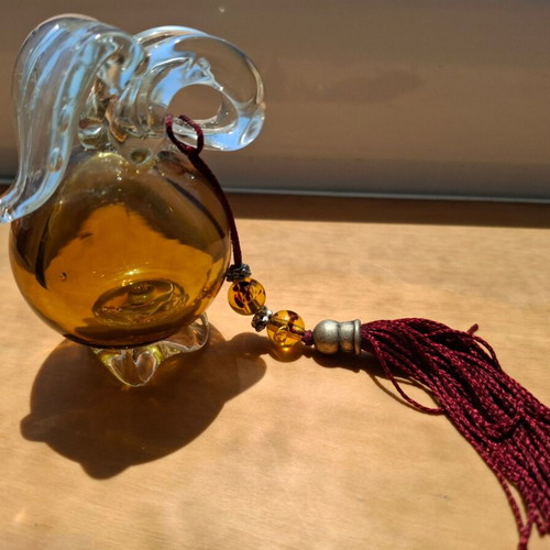 Glass decorative item like new with gift box