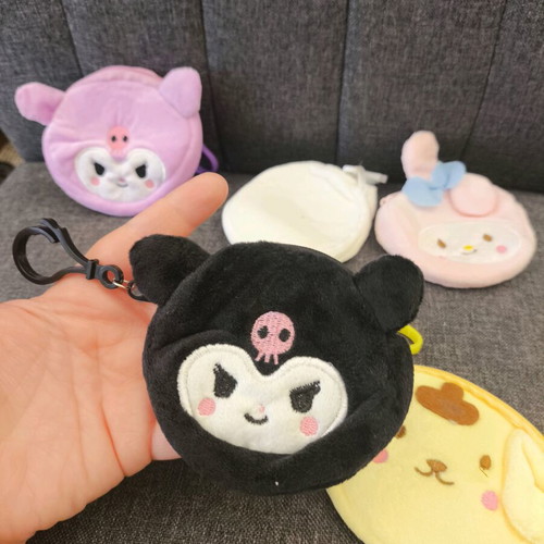 Hello Kitty wallet set new, 5 colorful Sanrio friends